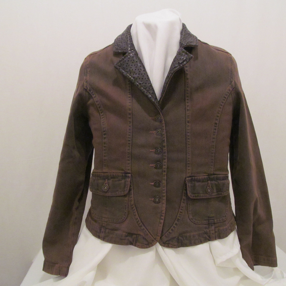 Christopher Banks Womens Coat Brown XL